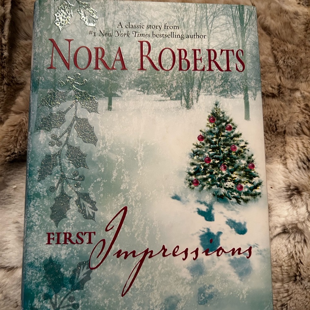 Nora Roberts novel First Impressions (Hardcover)